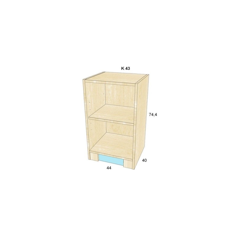 Policový regál BOŘEK K 43