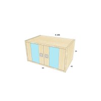 Nástavec na skříň BOŘEK K 296