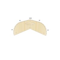 Nástavba rohová BOŘEK K 55