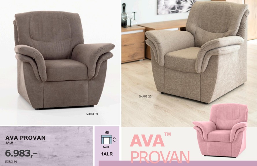 Křeslo AVA PROVAN