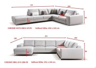 Sedací souprava CHROME do U 2