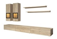 Obývací sestava BAROS Dub San Remo
