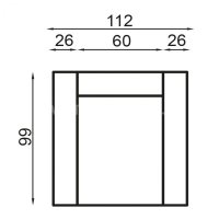 Kožené křeslo PARIS