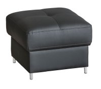 Kožený taburet BAZZALT