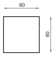 Kožený taburet IRIS