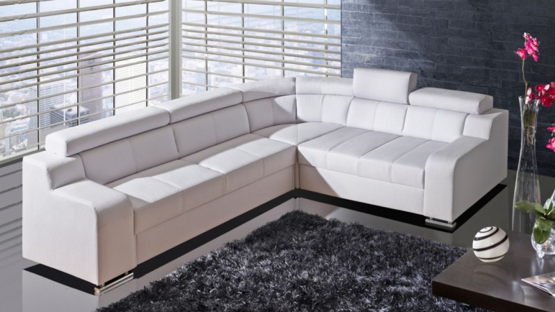 Kožená rohová sedačka OSCAR program