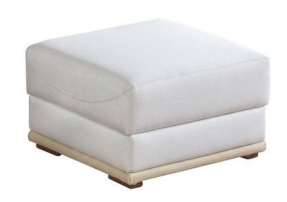 Kožený taburet KADIZ