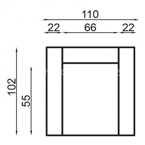 Kožené křeslo KADIZ
