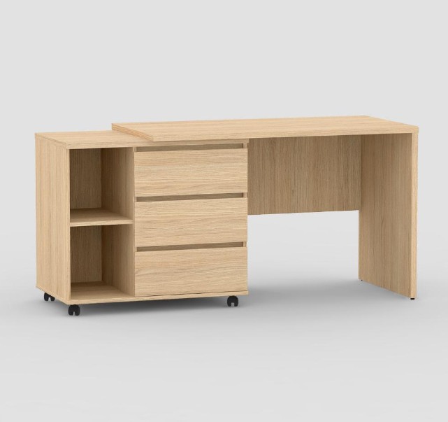 Psací stůl REA ROY s otočným kontejnerem