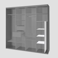 Šatní skříň REA TULSA 180/240