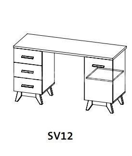 Pracovní stůl SVEN 12