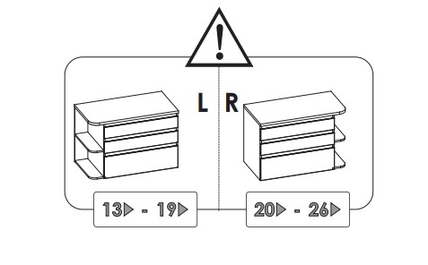 Koupelnová skříňka PLATINIUM 820 - pod umyvadlo 94