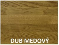 Manželská postel z masivu LK214 dub