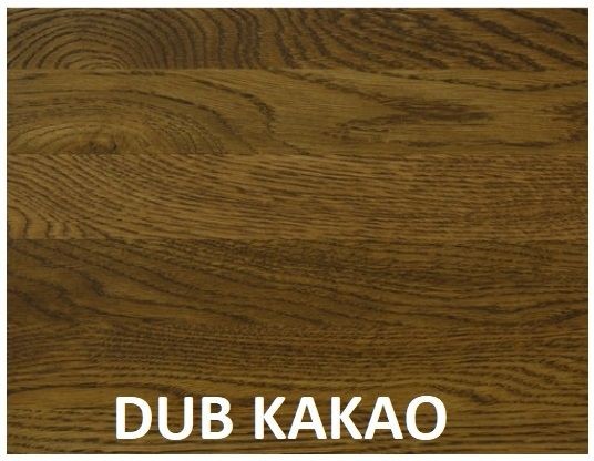 Manželská postel z masivu LK214 dub