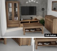 Vitrína KW352 dub