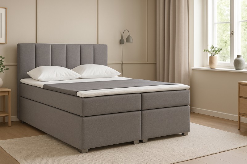 Manželská postel BOXSPRING VERZA