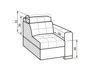 Rohová sedačka IRIS 2