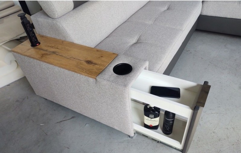 Sedací souprava SEVIL DUO do U