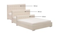 Manželská postel MINI-MAX 2102