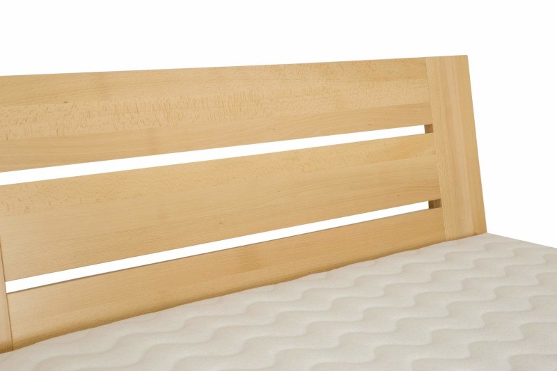 Manželská postel z masivu LK192 BOX buk