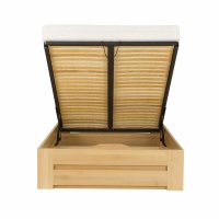 Manželská postel z masivu LK192 BOX buk
