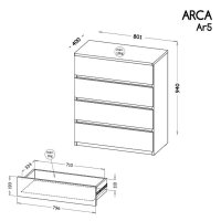 Komoda ARCA 5
