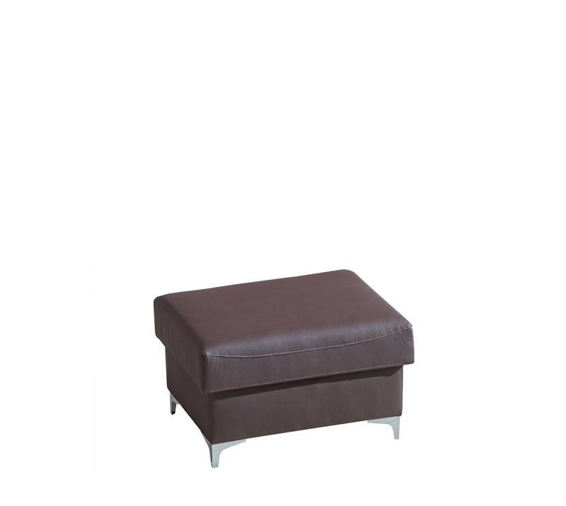 Kožený taburet GARY