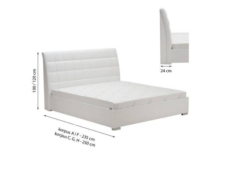 Manželská postel MINI-MAX 3100