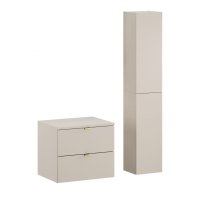 Koupelnová skříňka DALIA KAŠMÍR 80-30-1D - vysoká