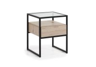 Noční stolek GLAS LOOFT GLST