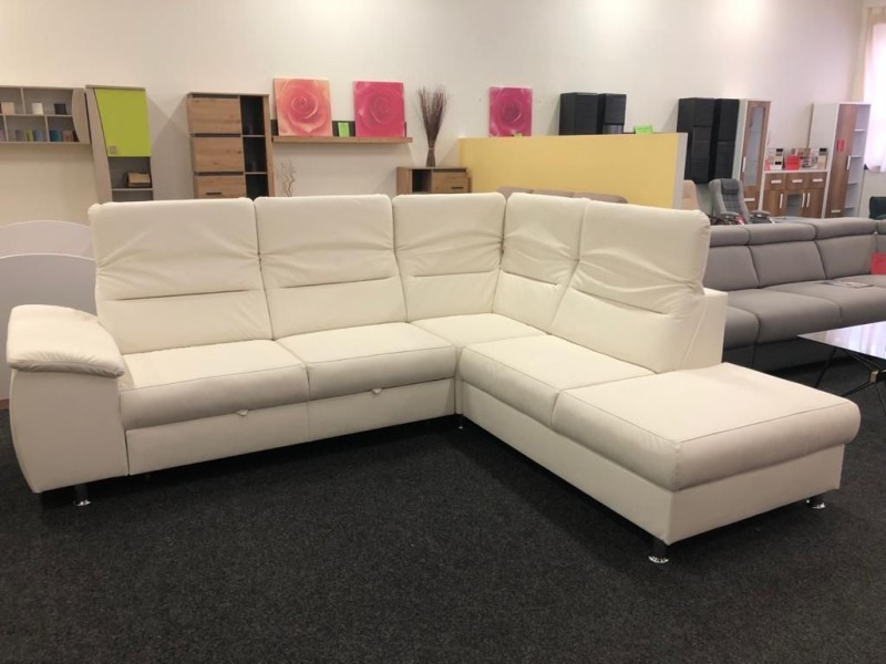 Kožená sedací souprava SCANDY