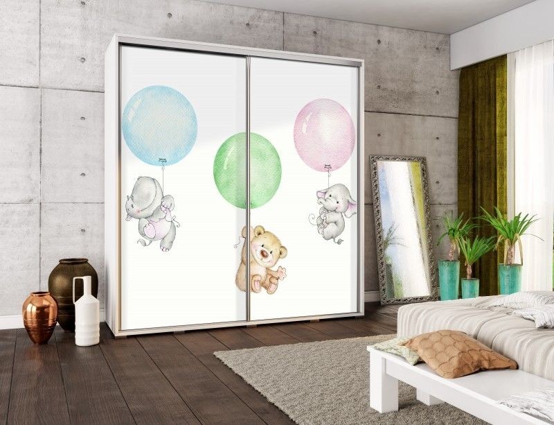 Šatní skříň PEM 205 Balónky 2