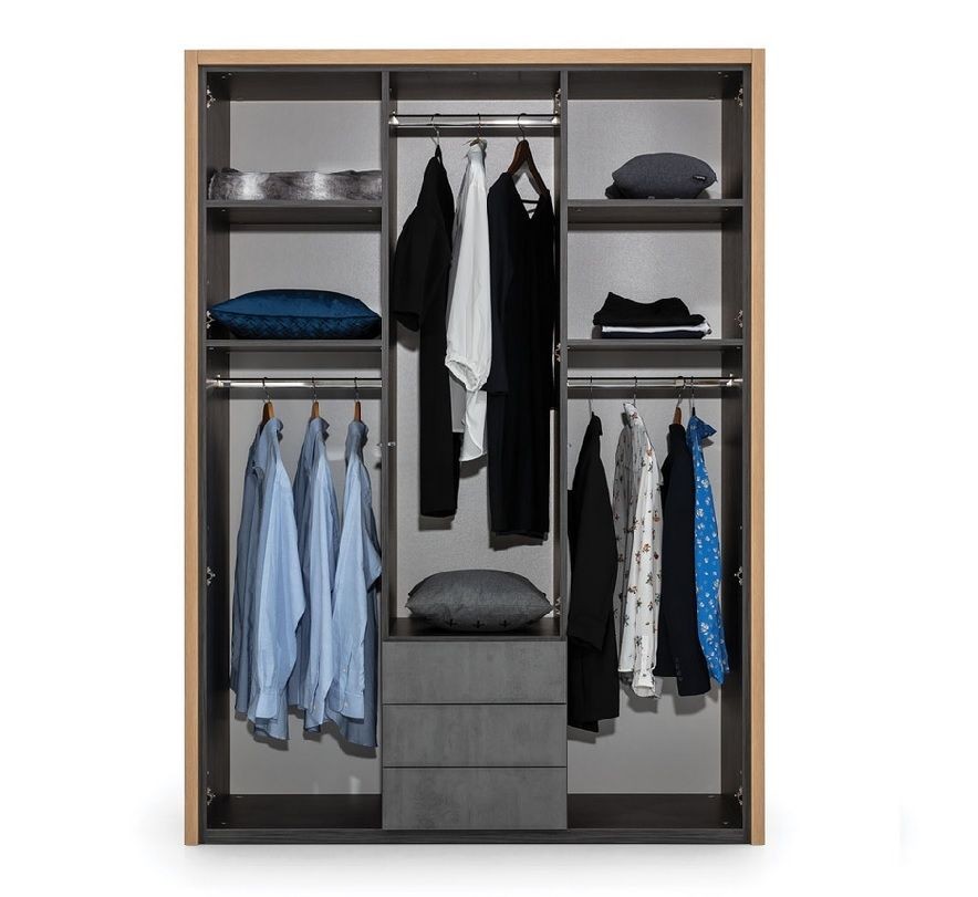 Šatní skříň MODERNA 3D