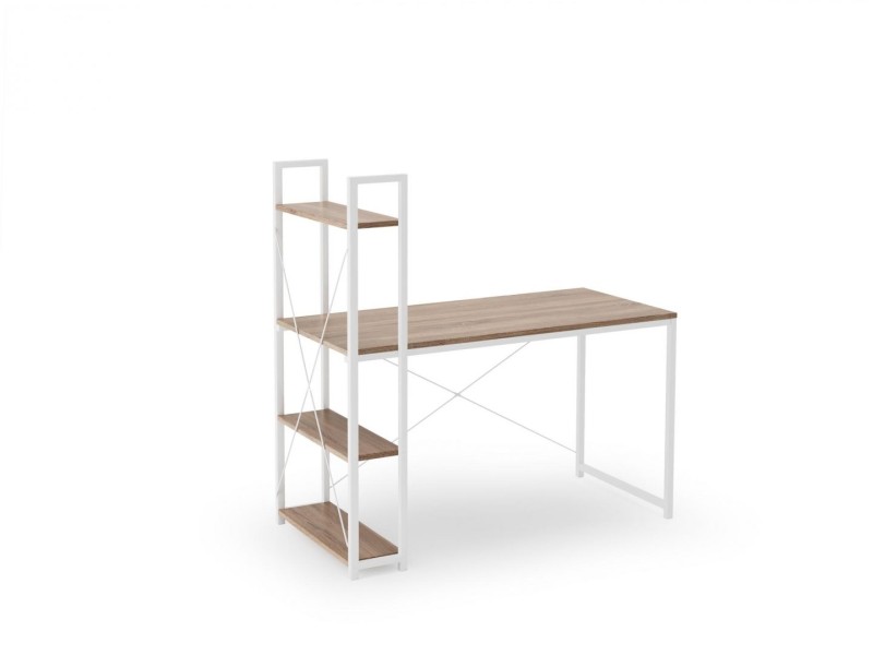 PC stolek NARVIK B-1 bílý