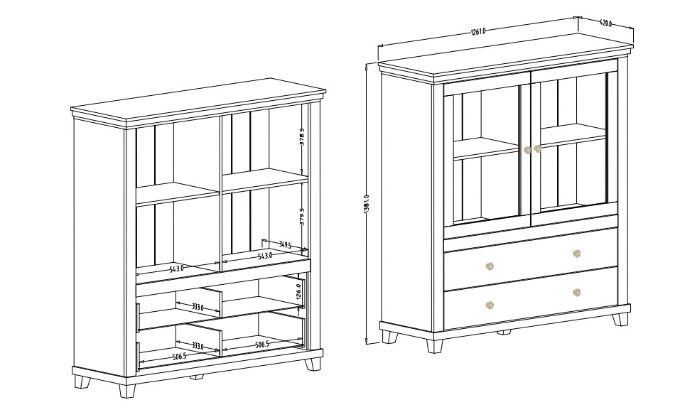 EVORA obývací pokoj Dub Lefkas - zelená