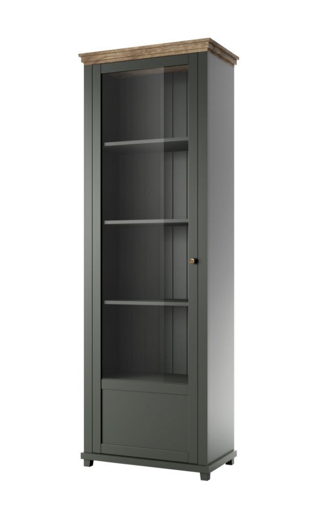 EVORA jídelní sestava Dub Lefkas - zelená